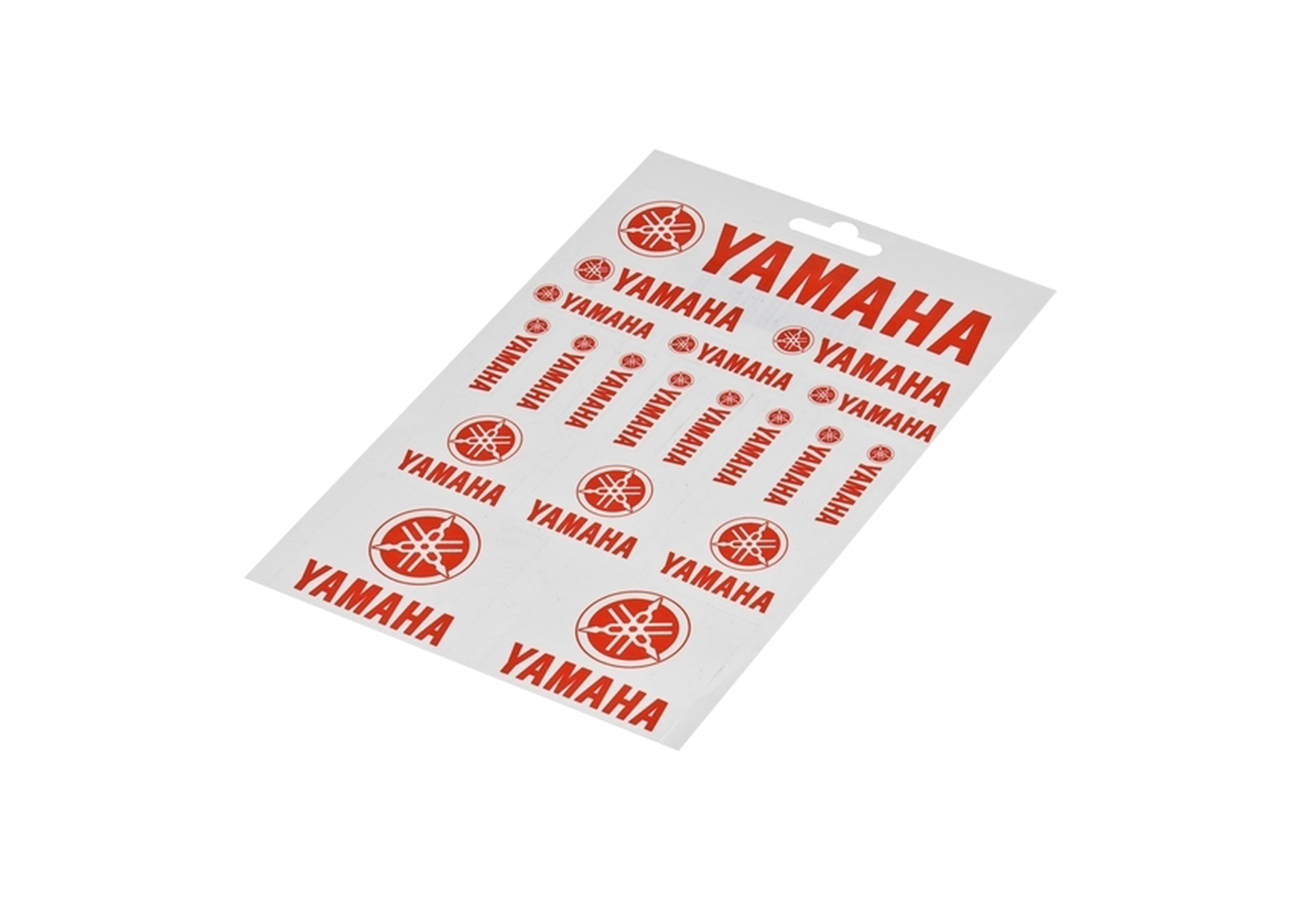 Sticker yamaha Rojo
