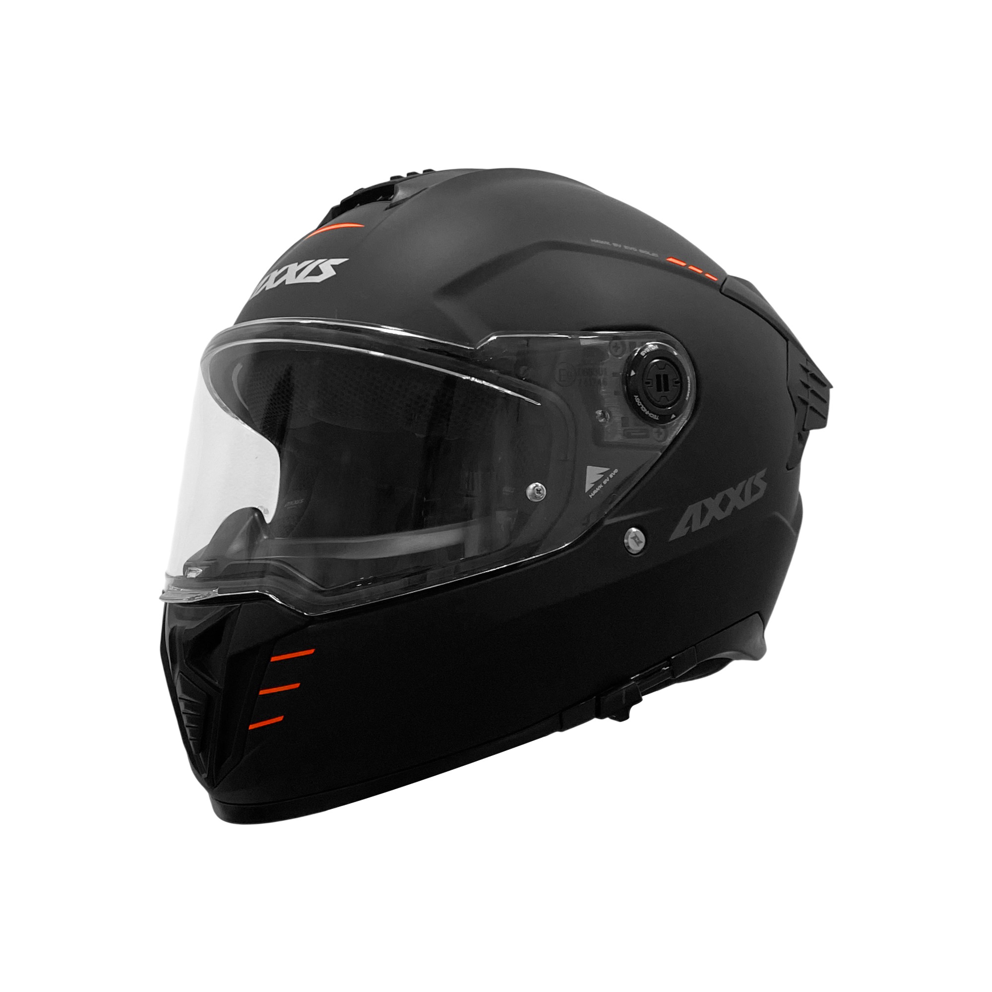 CASCO INTEGRAL AXXIS HAWK SV NEGRO MATE