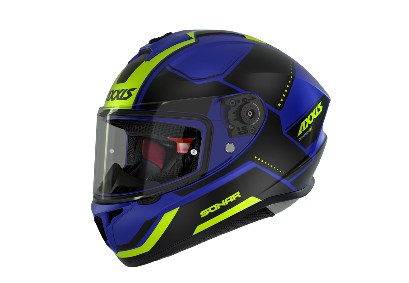 CASCO AXXIS FF112D DRAKEN S + VISOR AHUMADO