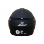 CASCO ABATIBLE AXXIS STORM NEGRO MATE