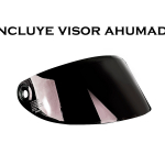 KIT CASCO AXXIS FF112D DRAKEN S + VISOR AHUMADO