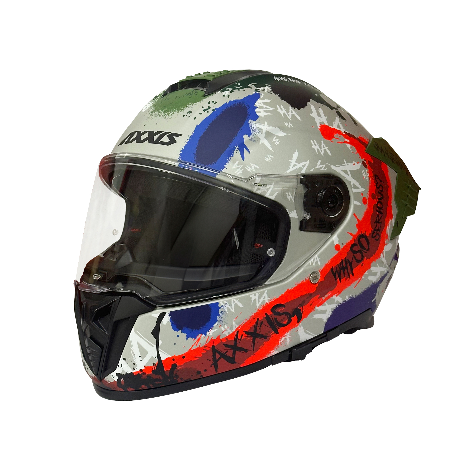 Casco Axxis Hawk Sv Evo Sick Joke