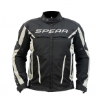 CHAQUETA DE MOTO SPEAR CONCORDE NEGRO GRIS