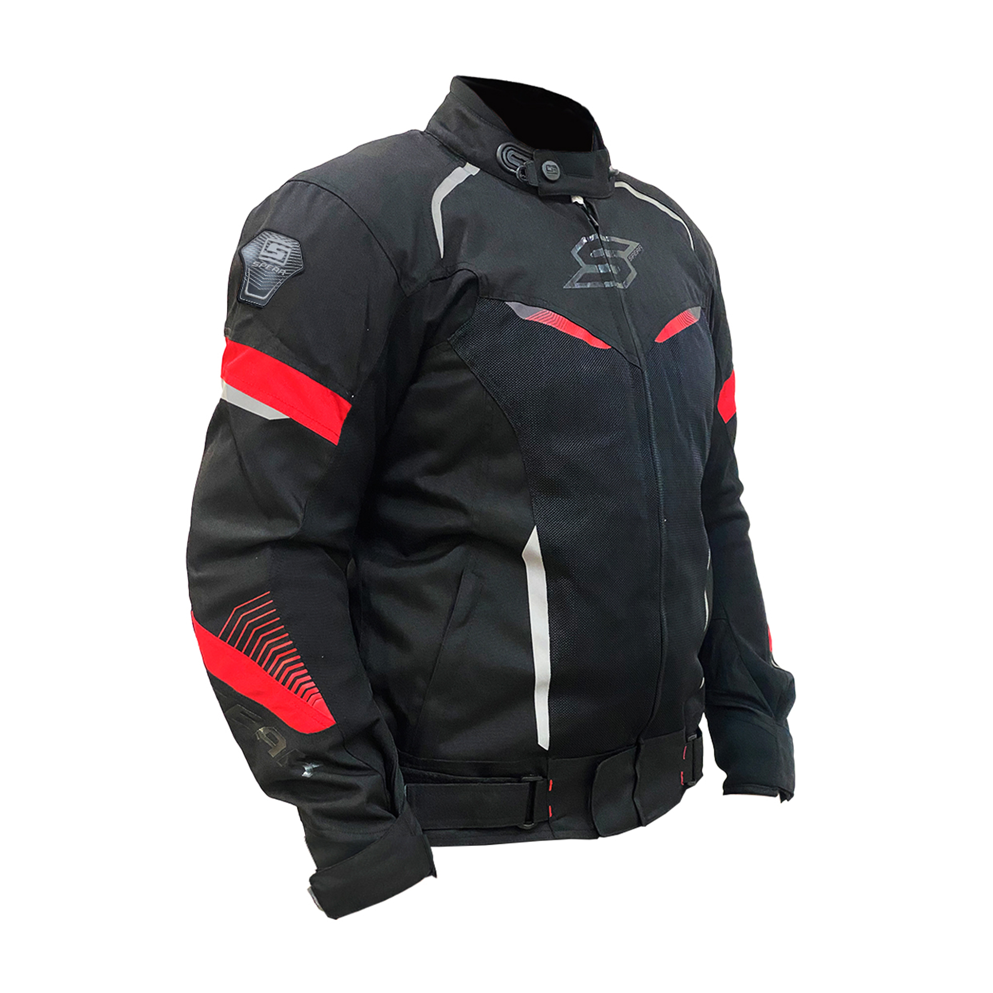 CHAQUETA DE MOTO SPEAR MIF RIDER ROJO