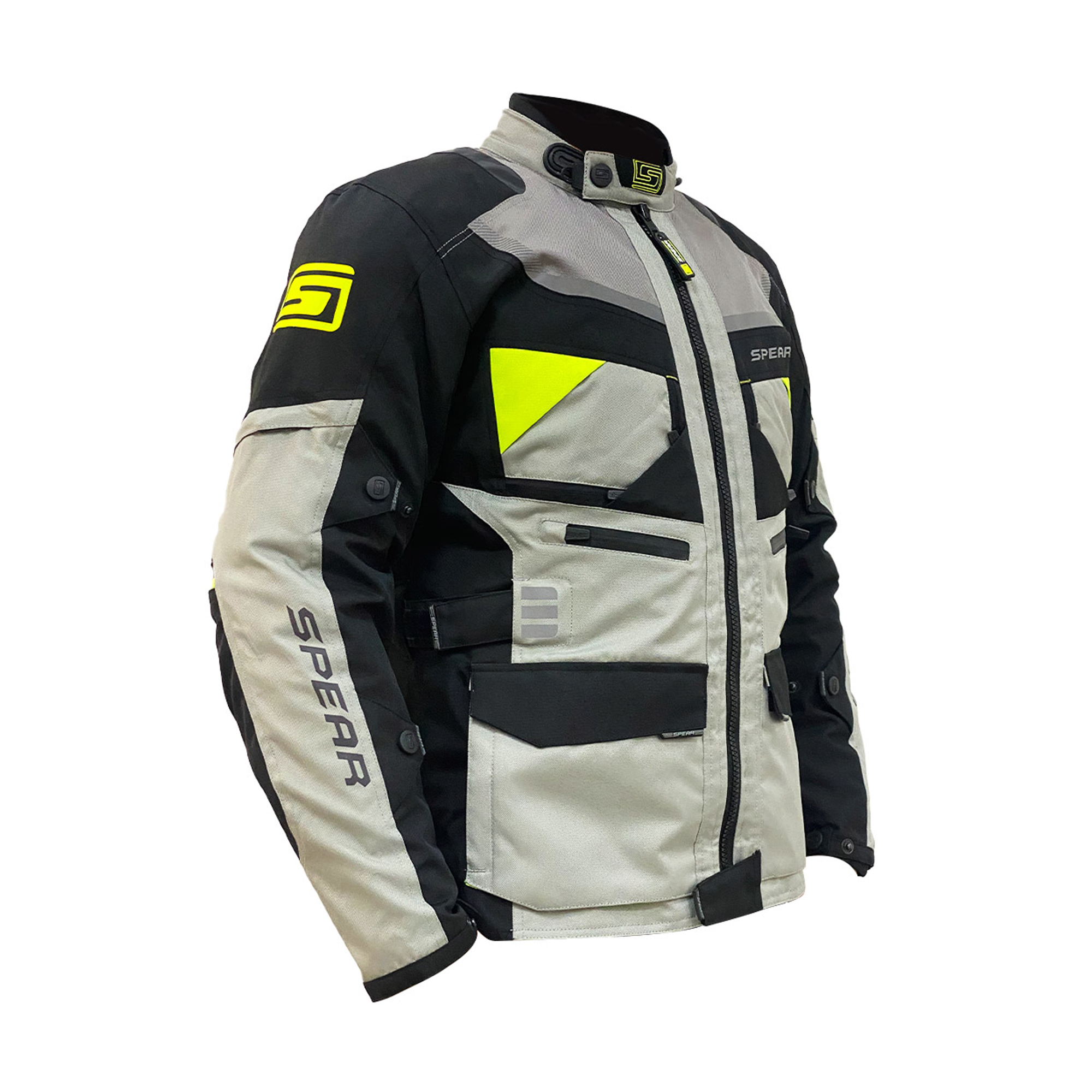 Chaqueta De Moto Spear Tornado Negro