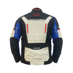 CHAQUETA DE MOTO SPEAR WORLD TURING NEGRO AZUL