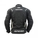 CHAQUETA DE MOTO SPEAR CONCORDE NEGRO GRIS