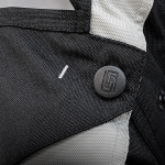 CHAQUETA DE MOTO SPEAR CONCORDE NEGRO GRIS