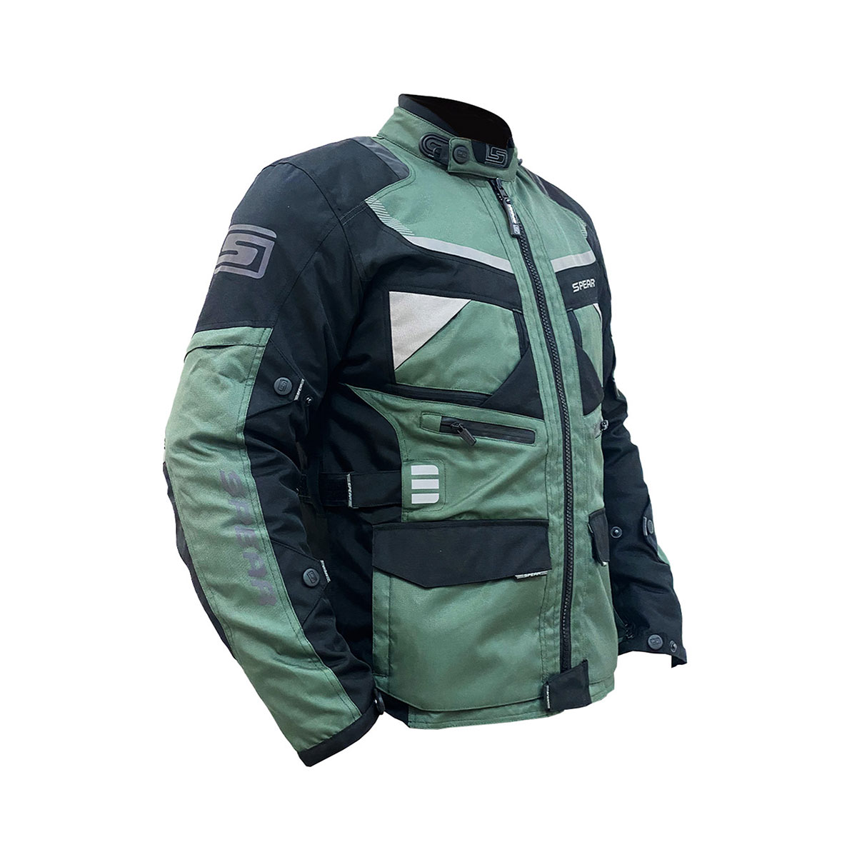 Chaqueta De Moto Spear Tornado Militar