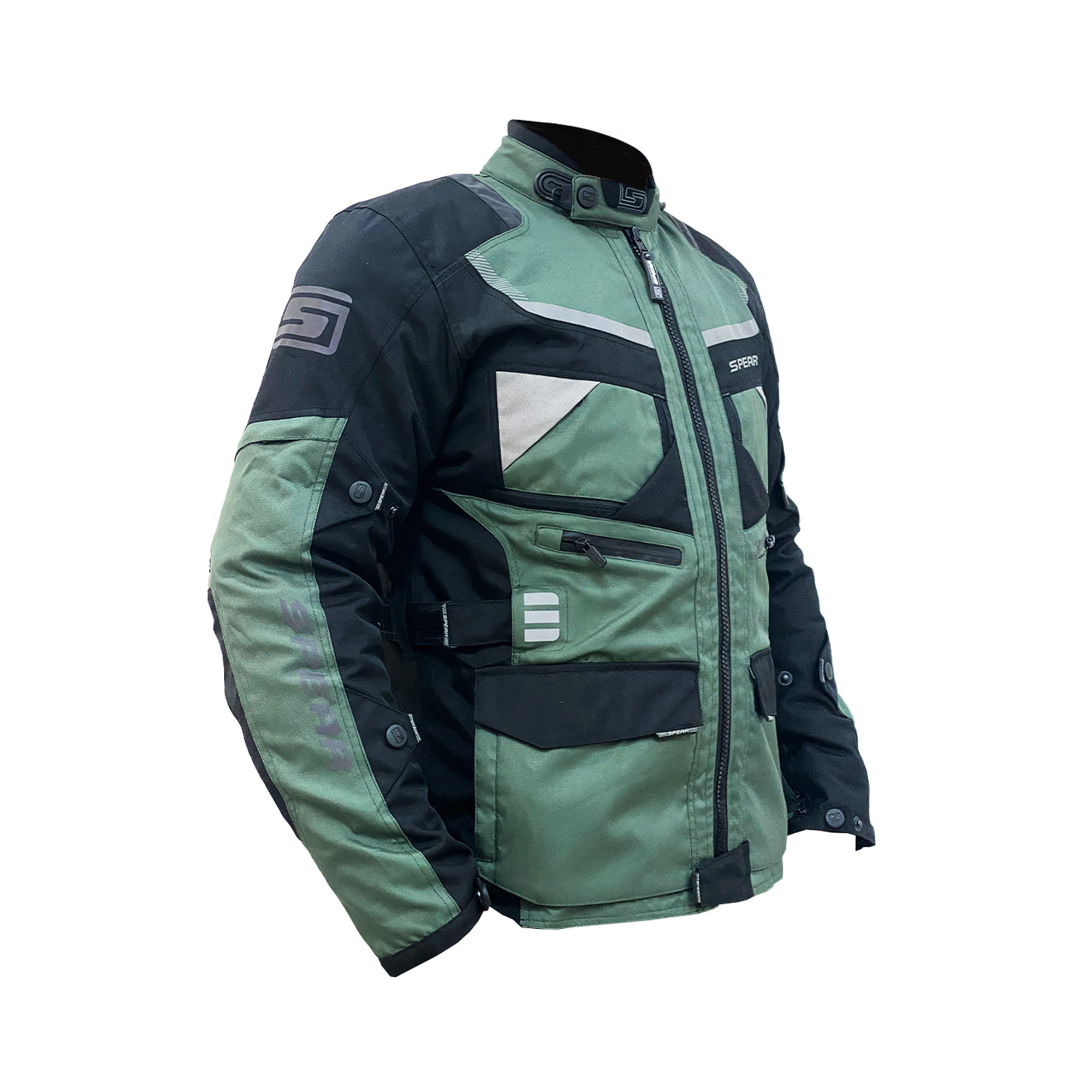 Chaqueta De Moto Spear Tornado Militar