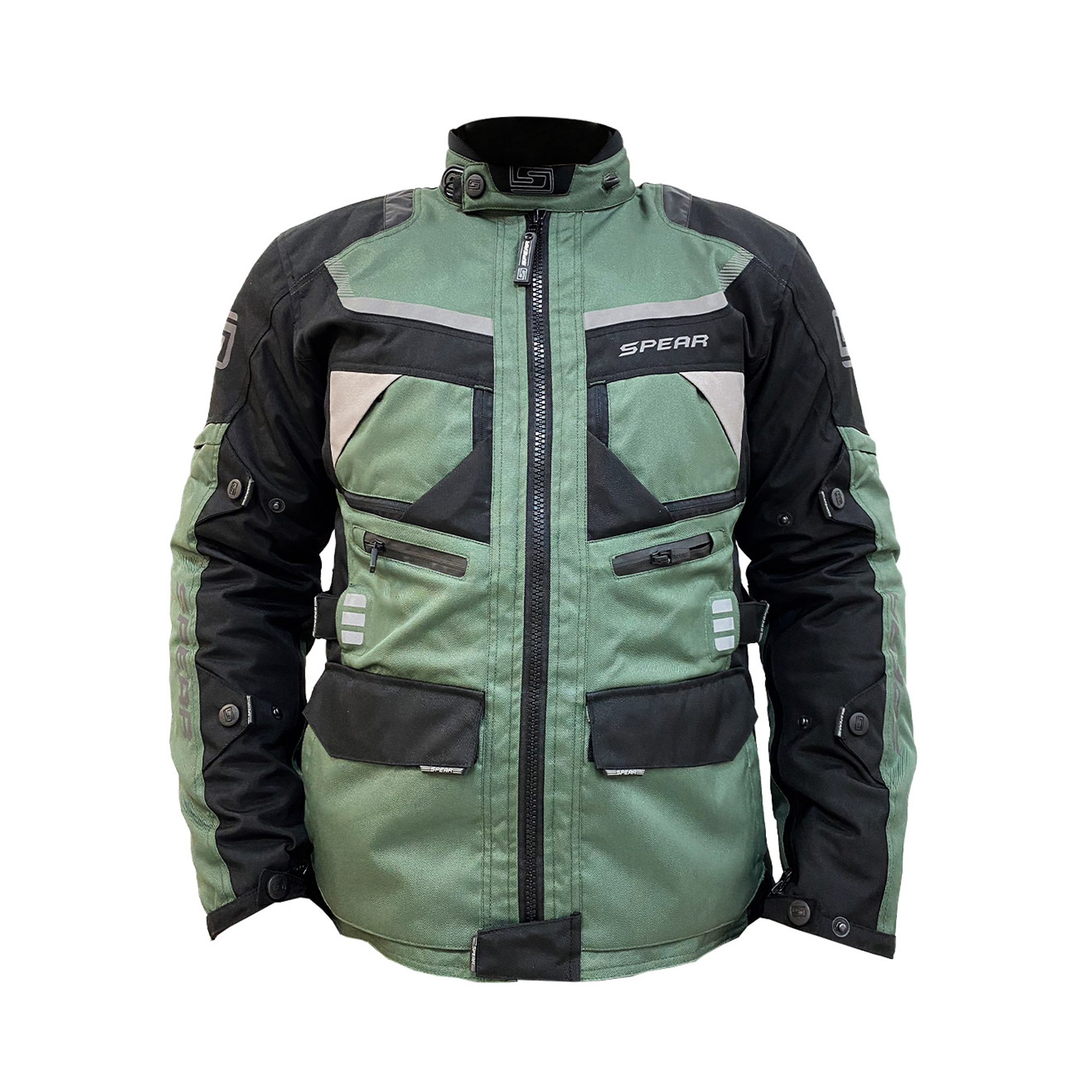Chaqueta De Moto Spear Tornado Militar