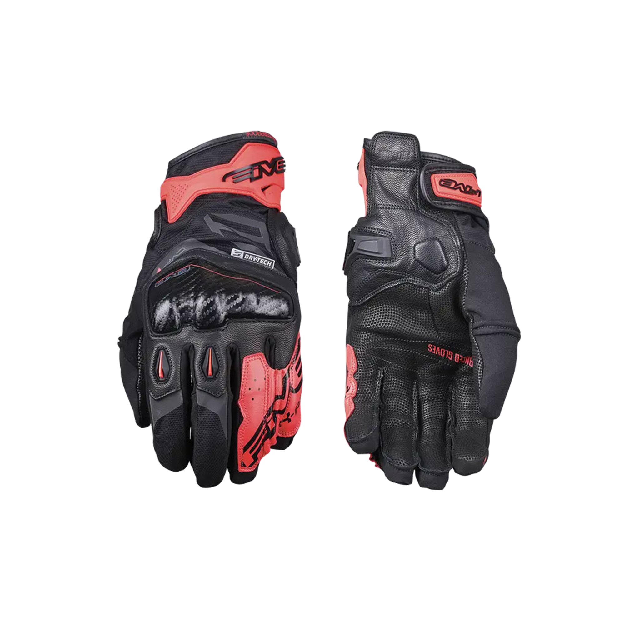 Guantes Moto Five X-Rider WP Black-Red