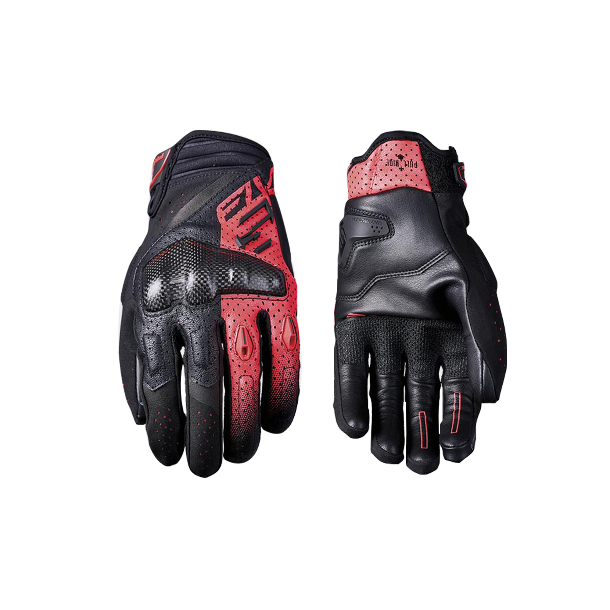 Guantes Moto Five RSC EVO Black-Red