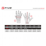 Guantes Moto Five X-Rider WP Black
