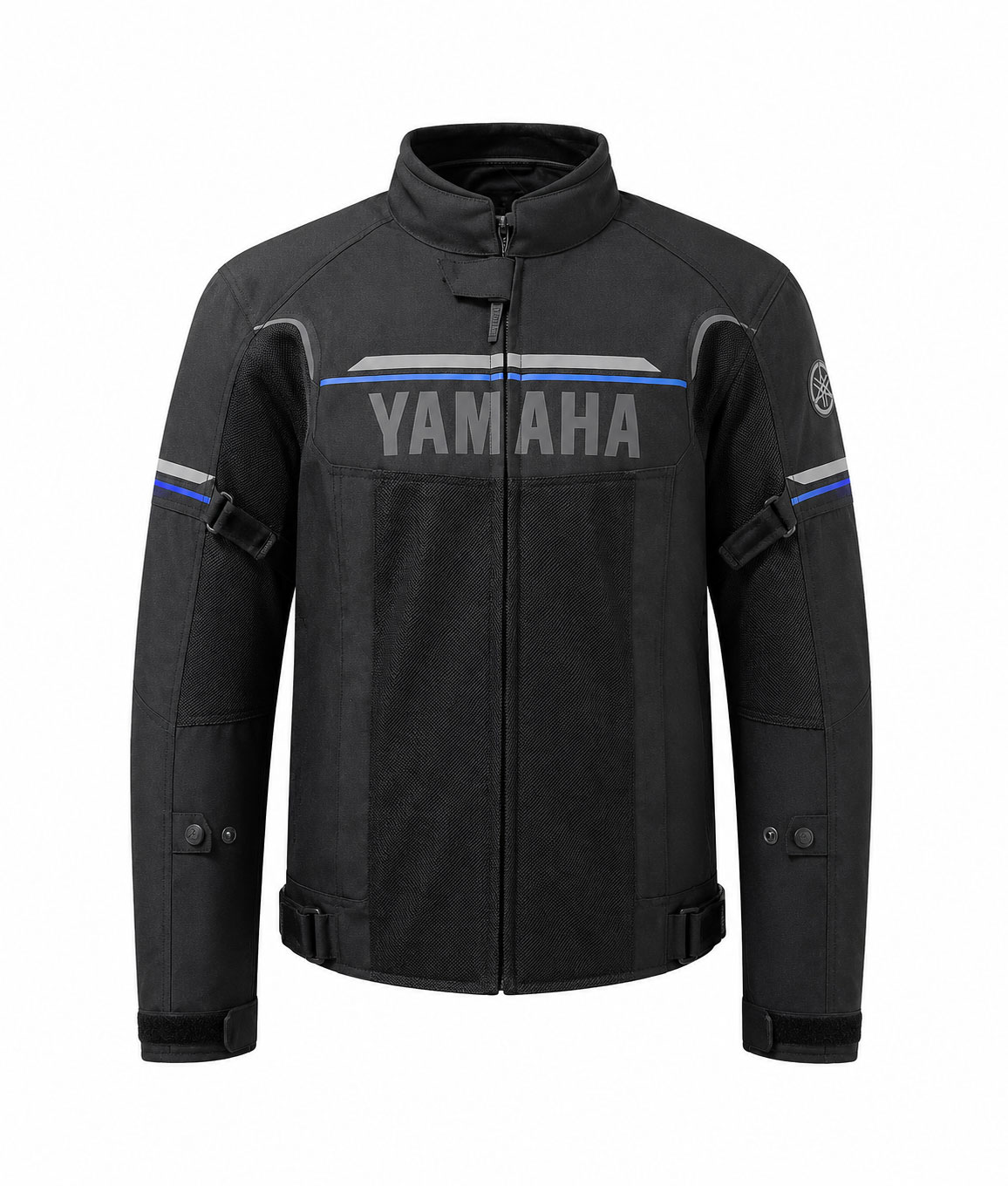 CHAQUETA MOTO YAMAHA HILTON N-AZUL